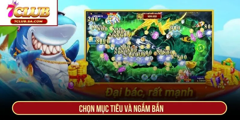 Chọn mục tiêu và ngắm bắn
