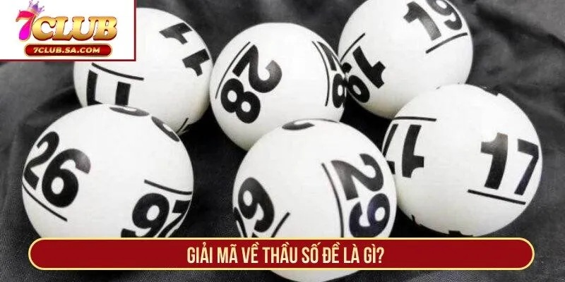 Giải mã về thầu số đề là gì?