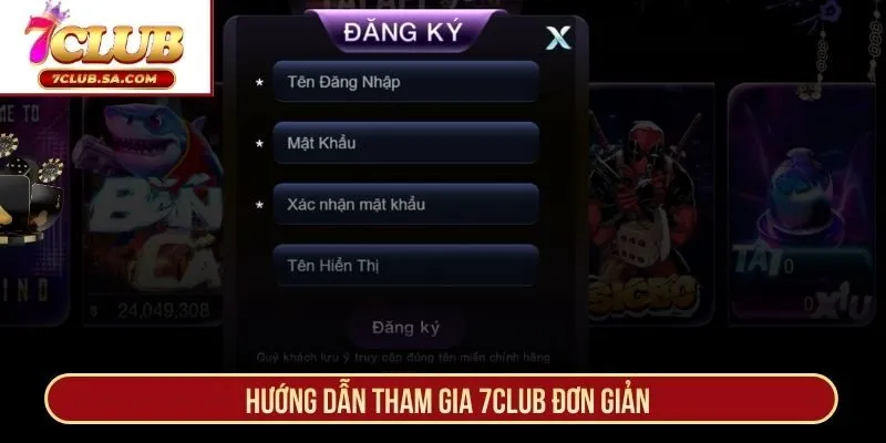 Hướng dẫn tham gia đơn giản