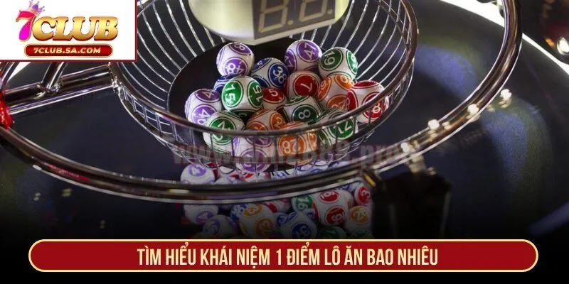 Tìm hiểu khái niệm 1 điểm lô ăn bao nhiêu